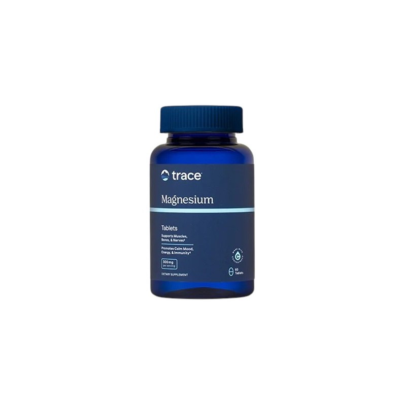 TRACE MINERALS Magnesium Tablets - 300 mg Magnesium (60 tabl.)