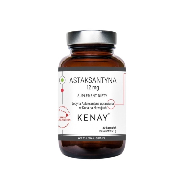 KENAY Astaksantyna 12 mg (30 kaps.)