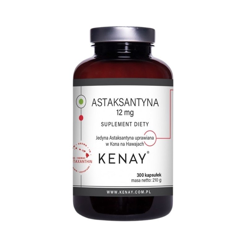 KENAY Astaksantyna 12 mg (300 kaps.)