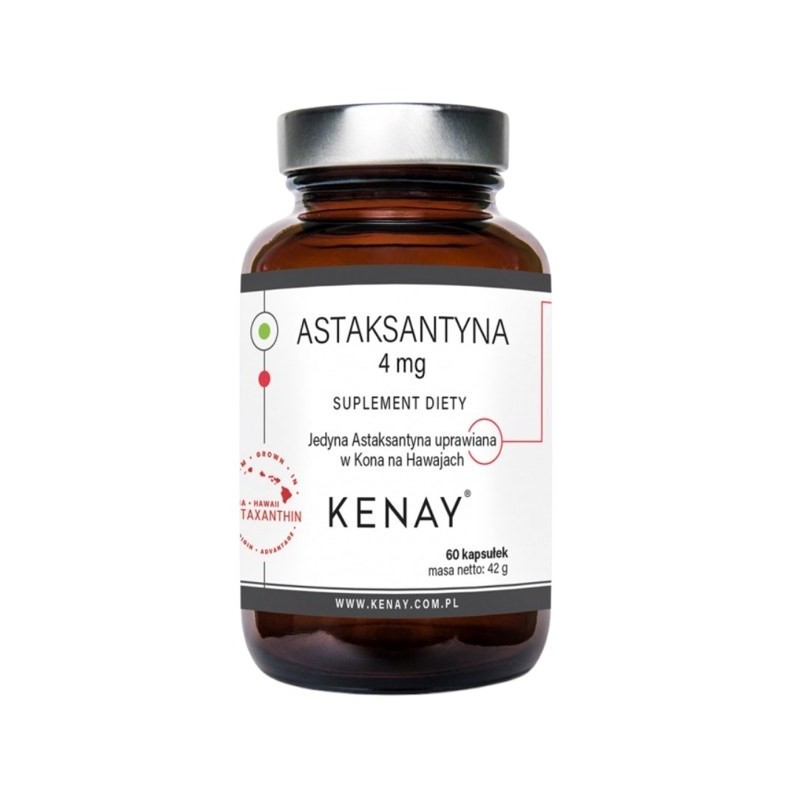 KENAY Astaksantyna 4 mg (60 kaps.)