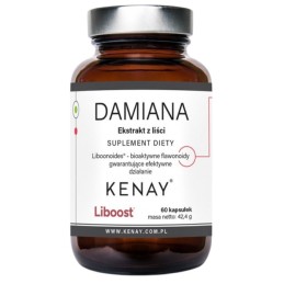 KENAY DAMIANA Ekstrakt z liści (60 kaps.)