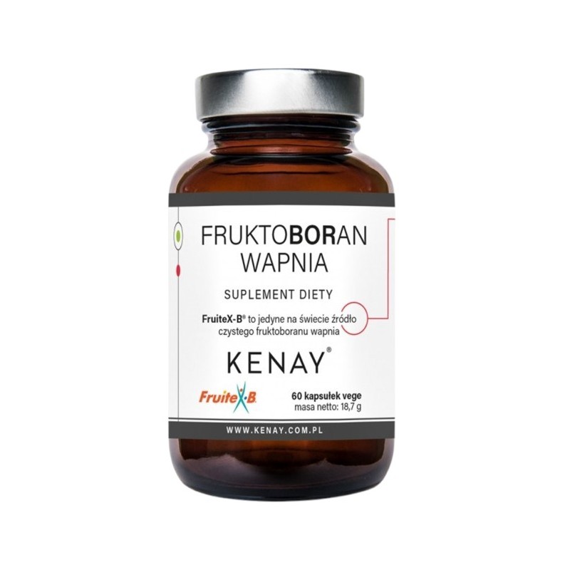 KENAY Fruktoboran wapnia FruiteX-B® (60 kaps.)