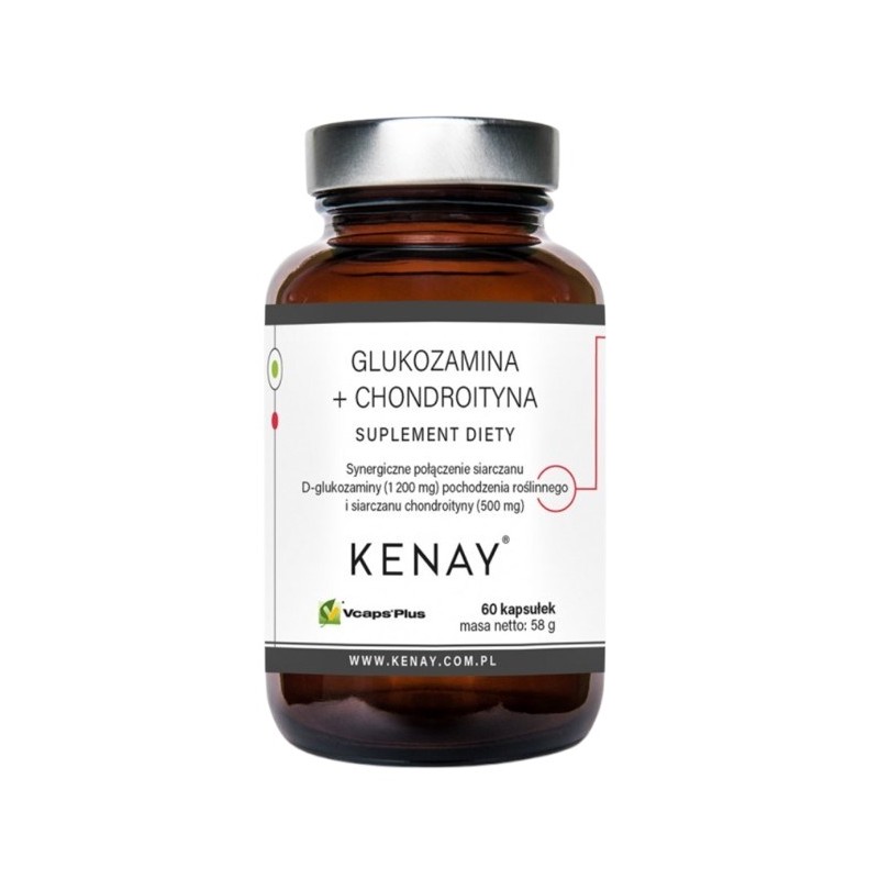 KENAY Glukozamina + Chondroityna (60 kaps.)