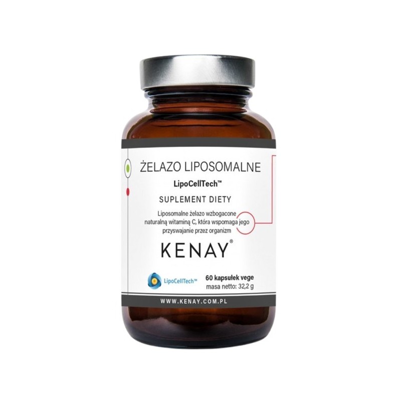 KENAY Żelazo liposomalne LipoCellTech™ (60 kaps.)