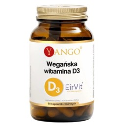 YANGO Wegańska witamina D3 (90 kaps.)