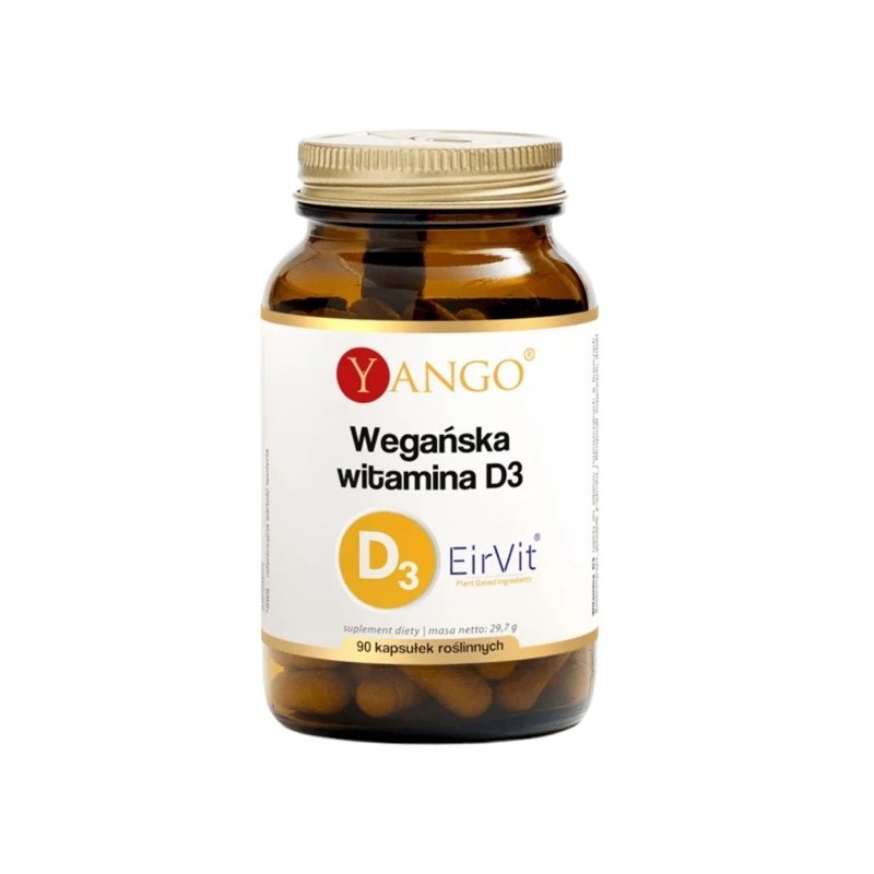 YANGO Wegańska witamina D3 (90 kaps.)