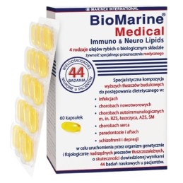 MARINEX BioMarine Medical Immuno & Neuro Lipids (60 kaps.)