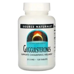 SOURCE NATURALS Guggulsterones - Guggulsterony (120 tabl.)