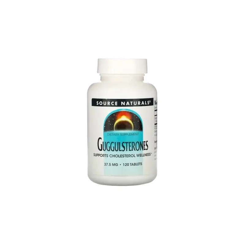 SOURCE NATURALS Guggulsterones - Guggulsterony (120 tabl.)