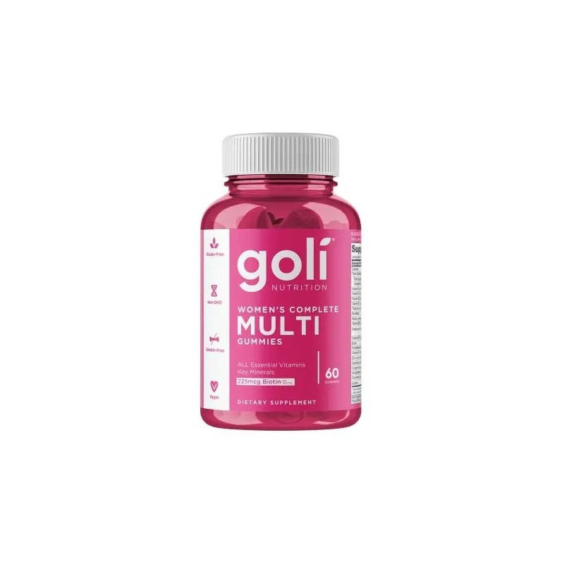 GOLI NUTRITION Women's Complete Multi - Witaminy i minerały dla kobiet (60 żelek)
