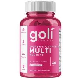 GOLI NUTRITION Women's Complete Multi - Witaminy i minerały dla kobiet (60 żelek)
