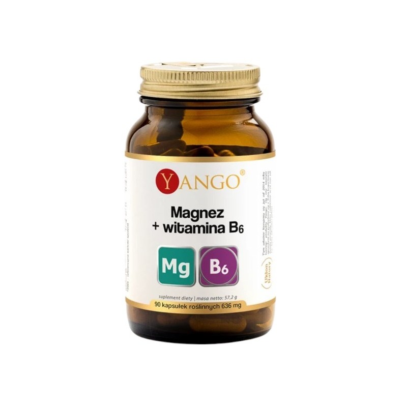 YANGO Magnez + Witamina B6 (90 kaps.)