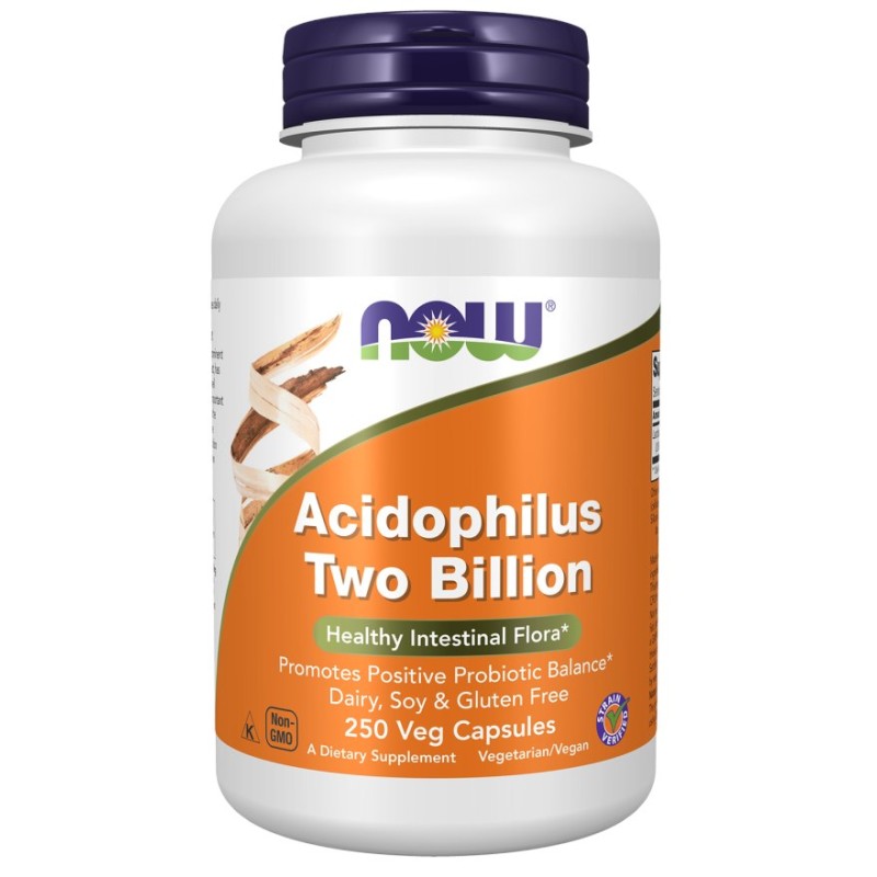 NOW FOODS Acidophilus 2 Billion (250 kaps.)