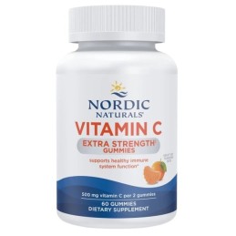 NORDIC NATURALS Vitamin C Extra Strenght Gummies (60 żelek)