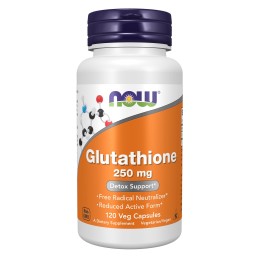 NOW FOODS Glutation 250 mg (120 kaps.)