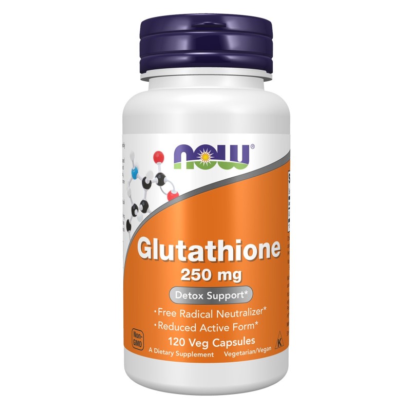 NOW FOODS Glutation 250 mg (120 kaps.)
