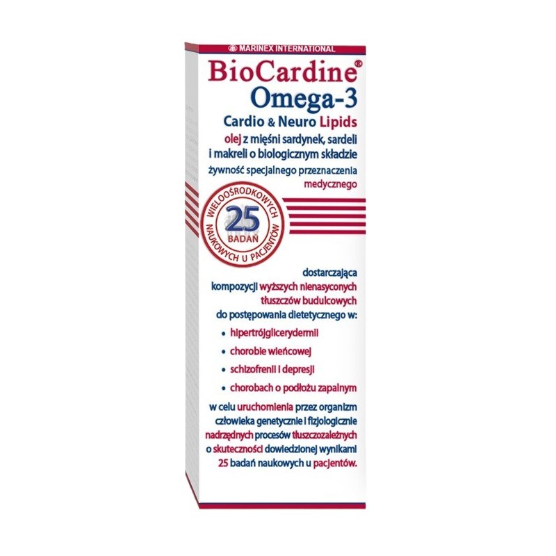MARINEX BioCardine Omega-3 Cardio & Neuro Lipids (200 ml)