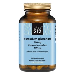 LABS212 Potassium gluconate Magnesium malate (90 kaps.)