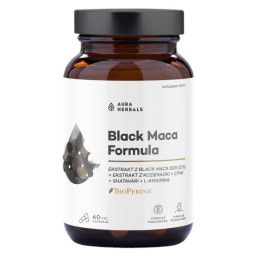 AURA HERBALS Black Maca Formula (60 kaps.)