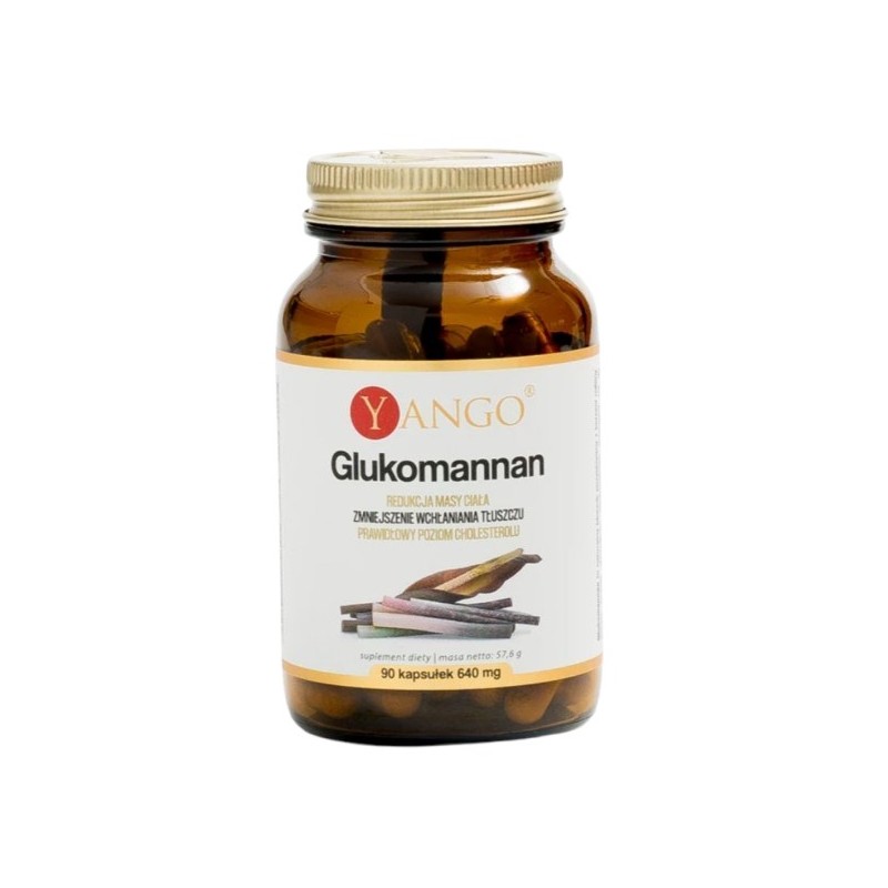 YANGO Glukomannan (90 kaps.)