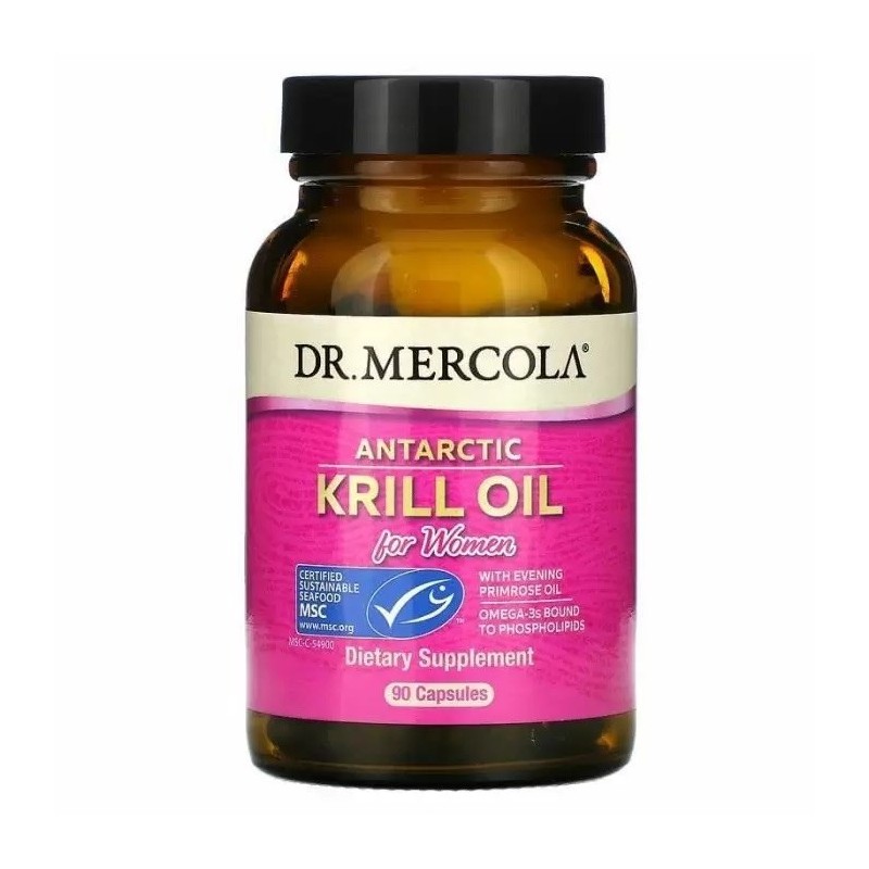 DR. MERCOLA Antarctic Krill Oil for Women (90 kaps.)