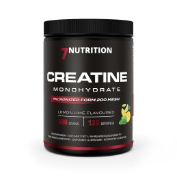 7NUTRITION Creatine Monohydrate Lemon Lime - Monohydrat Kreatyny - smak cytryna-limonka (500 g)