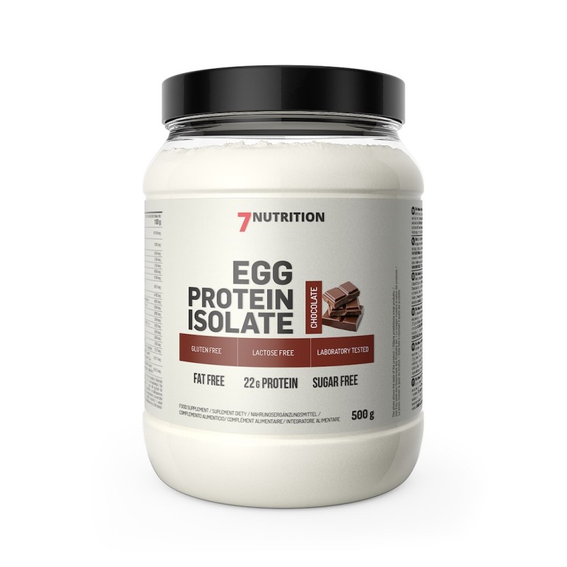 7NUTRITION Egg Protein Chocolate - Izolat białka jaj - smak czekoladowy (500 g)