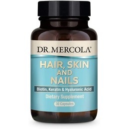 DR. MERCOLA Hair, Skin and Nails - Włosy, Skóra, Paznokcie (30 kaps.)