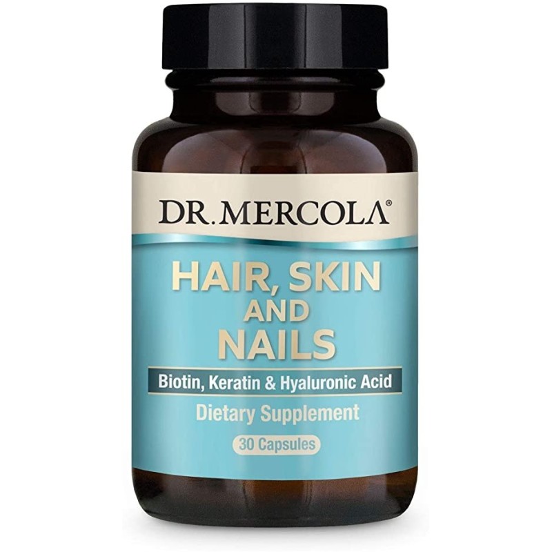 DR. MERCOLA Hair, Skin and Nails - Włosy, Skóra, Paznokcie (30 kaps.)