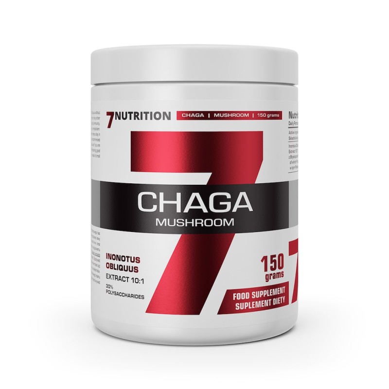 7NUTRITION Chaga Muchroom - Grzyb Chaga 10:1 (150 g)