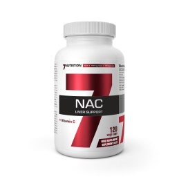 7NUTRITION NAC + Vit C - N-acetylo L-cysteina + Witamina C (120 kaps.)