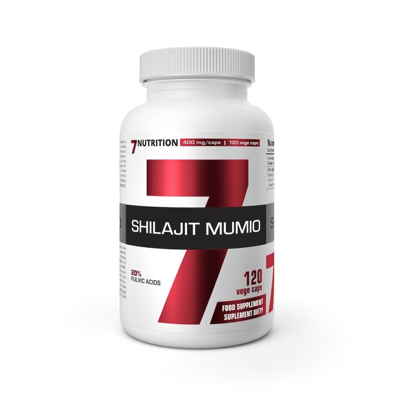 7NUTRITION Shilajit Mumio 400 mg (120 kaps.)