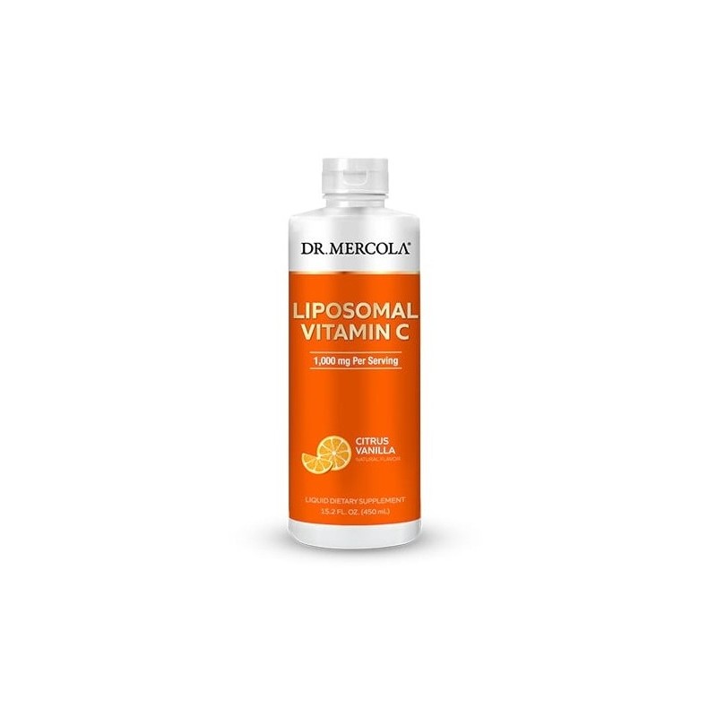 DR. MERCOLA Liposomalna Witamina C w płynie (450 ml)