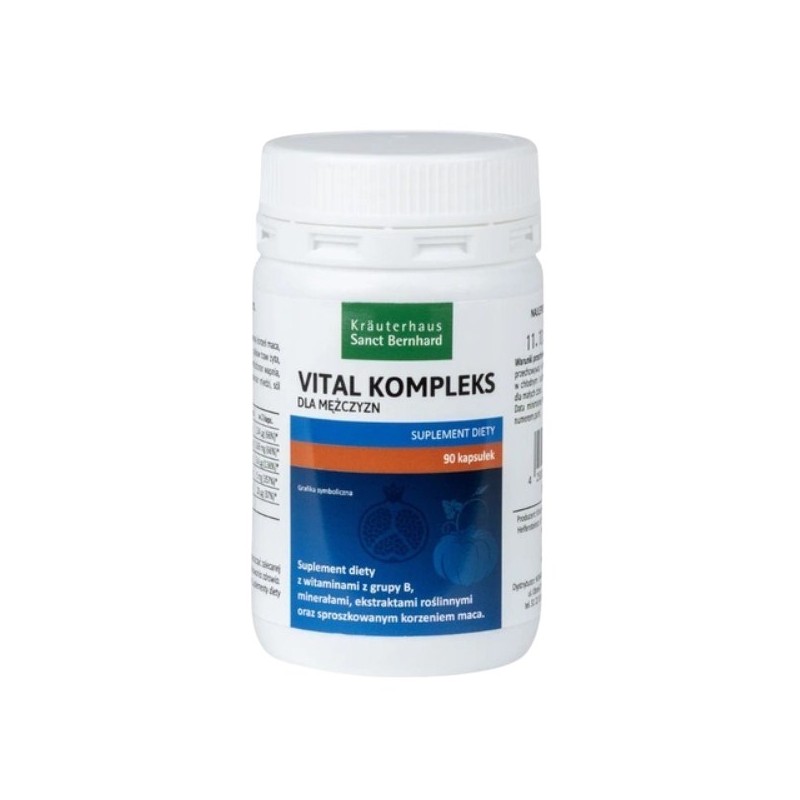 KRAUTERHAUS SANCT BERNHARD Vital kompleks dla mężczyzn (90 kaps.)