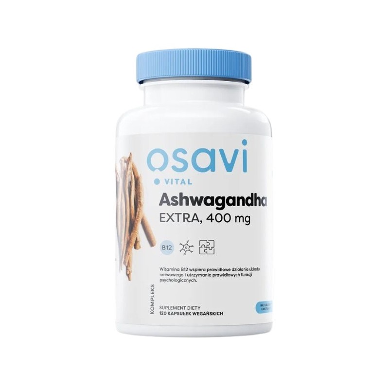 OSAVI Ashwagandha Ekstra 400 mg (120 kaps.)