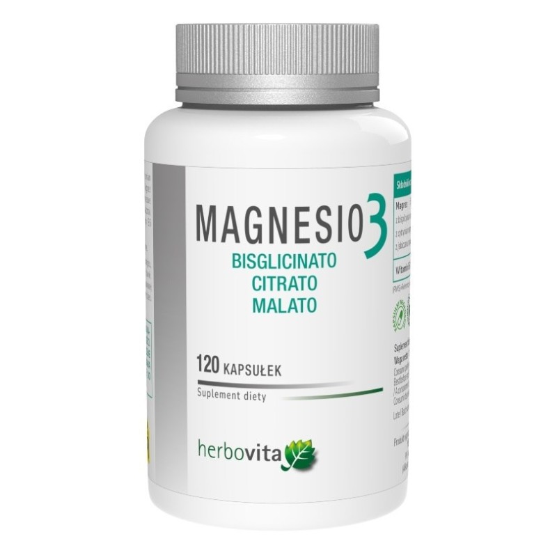 HERBOVITA Magnesio3 (120 kaps.)