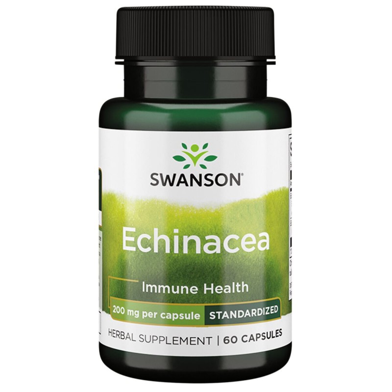 SWANSON Echinacea 200 mg (60 kaps.)