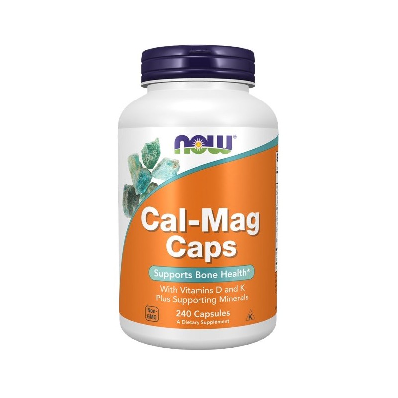 NOW FOODS Cal-Mag Caps (240 kaps.)