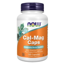 NOW FOODS Cal-Mag Caps (120 kaps.)