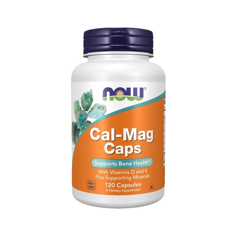 NOW FOODS Cal-Mag Caps (120 kaps.)
