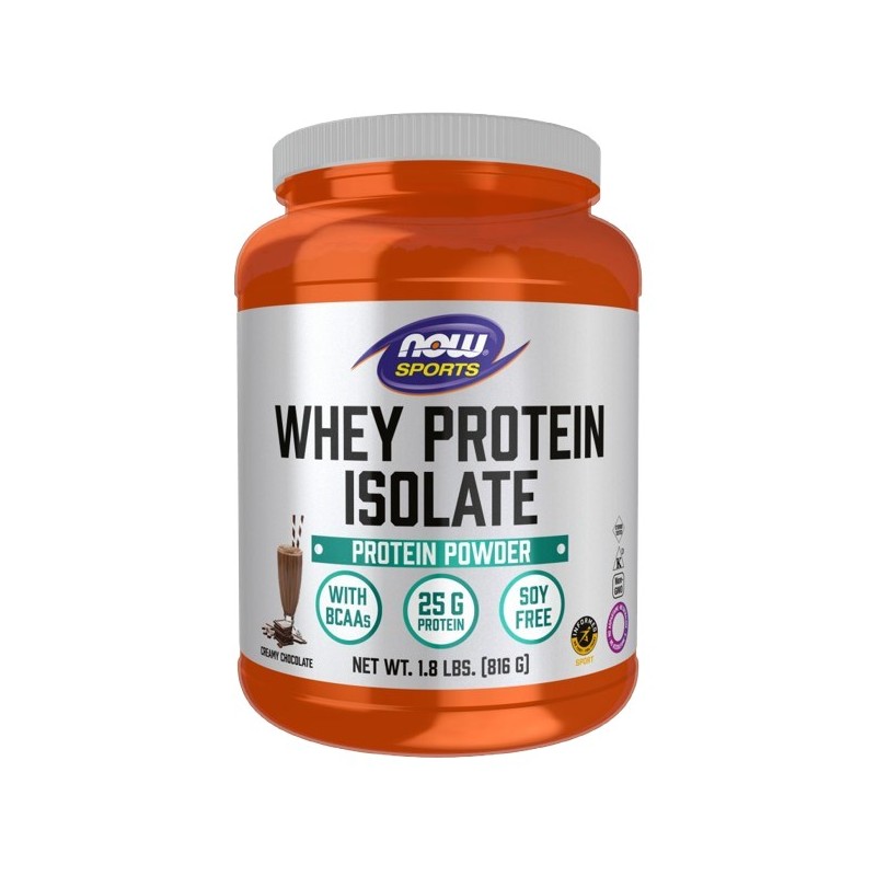 NOW FOODS Whey Protein Isolate Sport - Chocolate (816 g)