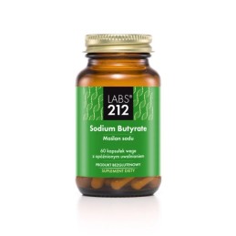 LABS212 Sodium Butyrate - Maślan sodu (60 kaps.)