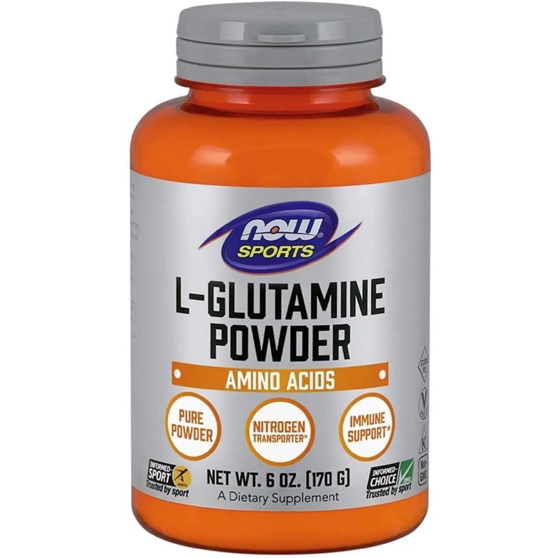 NOW FOODS L-Glutamine Powder -  L-glutamina 500 mg (170 g)
