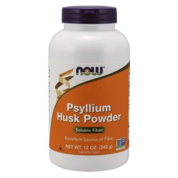 NOW FOODS Psyllium Husk Powder - Babka Płesznik (340 g)