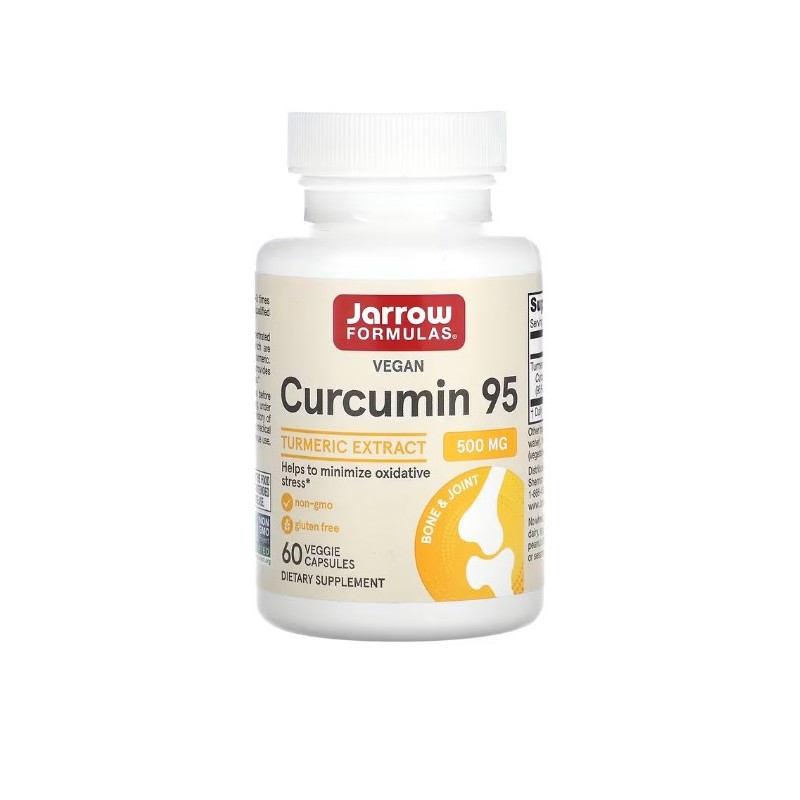 JARROW FORMULAS Curcumin 95 Complex - Kurkuma 500 mg (60 kaps.)