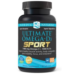 NORDIC NATURALS Ultimate Omega-D3 Sport (60 kaps.)