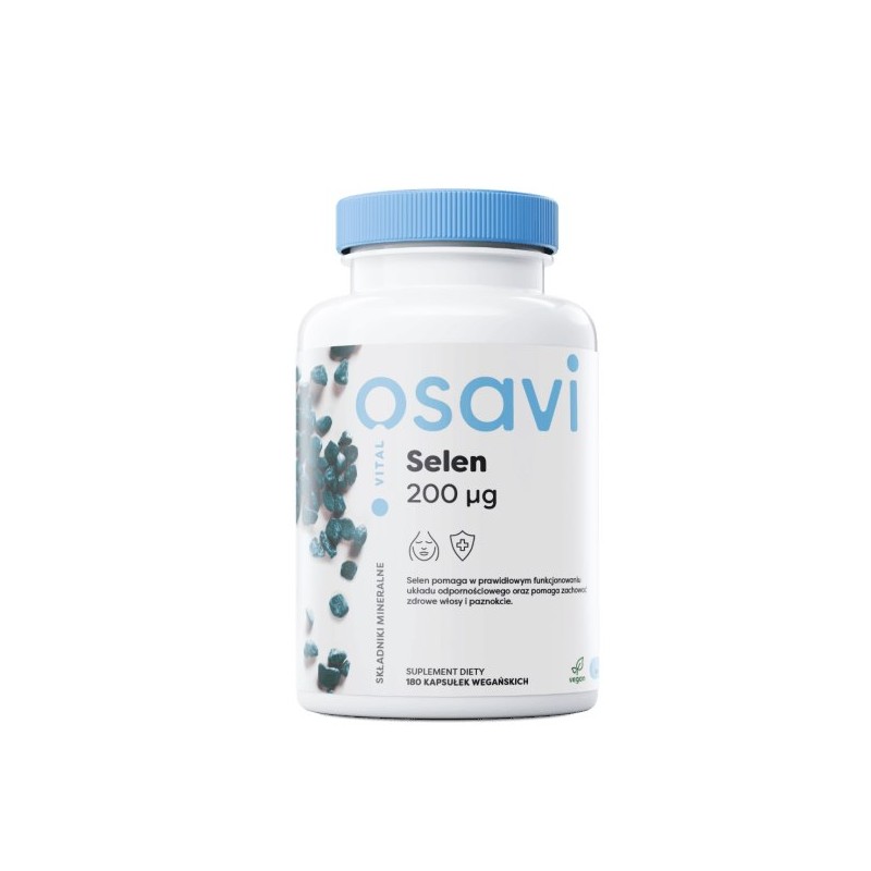 OSAVI Selen 200 mcg (180 kaps.)