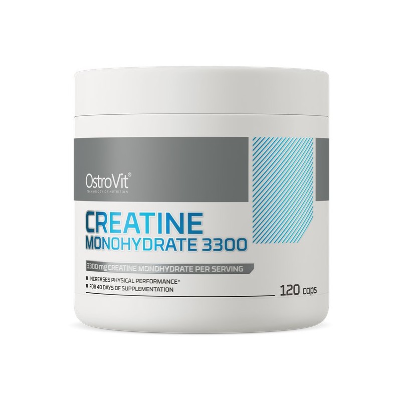 OSTROVIT Monohydrat Kreatyny 3300 mg (120 kaps.)