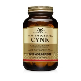 SOLGAR Flavo-Zinc Lozenges - Cynk do ssania (50 tabl.)