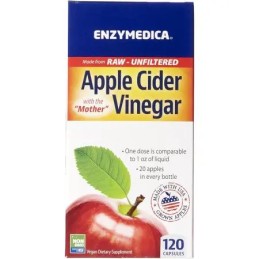 ENZYMEDICA Apple Cider Vinegar (120 kaps.)